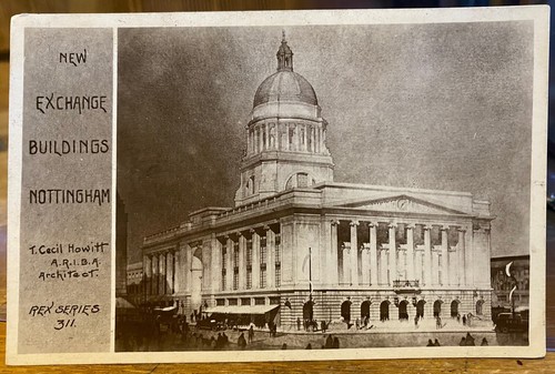 Rppc postcard council house - rppc,