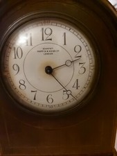 MAPPIN & WEBB LTD LONDON WALNUT MANTLE CARRIAGE CLOCK Not working
