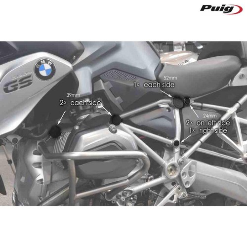 Puig 9705n frame plugs - frame,