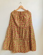 Indian Cotton Yellow Floral