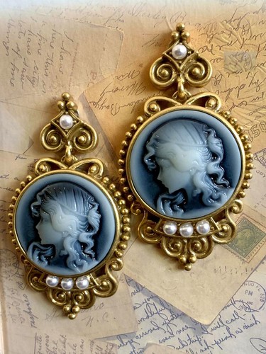 Victorian revival faux agate - faux,
