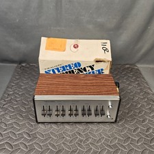 Realistic Stereo Frequency Equaliser Model No. 31 - 1987 60-10000Hz Range Boxed