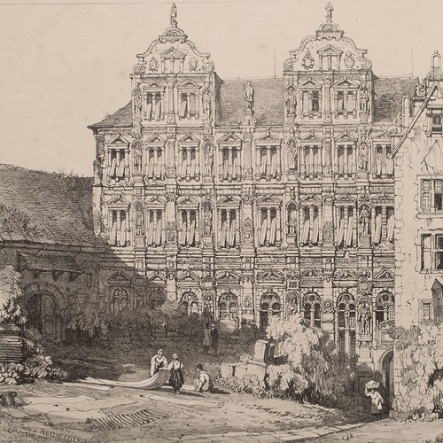 Samuel prout castle heidelberg - samuel,