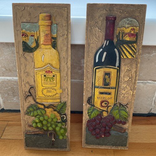 Vintage tuscan wine - tuscan, 3d