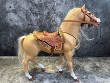 Vintage toy horse, palomino