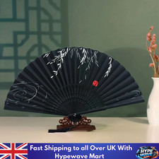 Silk Bamboo Folding Hand Fan
