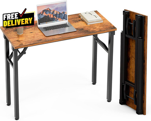 Small computer desk folding - small,