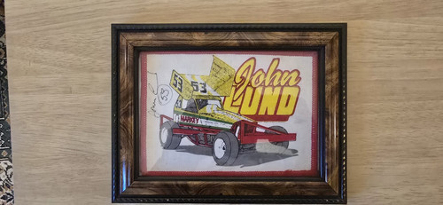 Vintage john lund signed patch - lund,