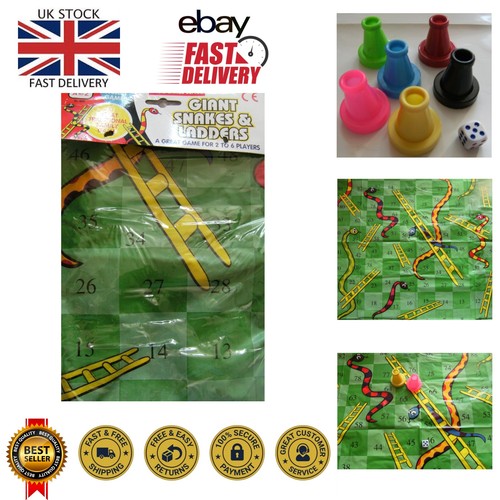 Giant snakes and ladders - giant,