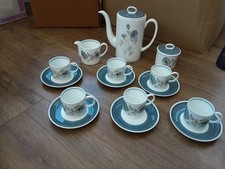 Susie Cooper Glen Mist Coffee Set - 15 Pieces