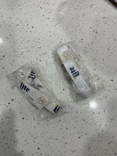 New miller lite key chain - new,