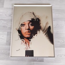 Vintage Large Diana Ross Picture Wall Mirror Aspell Saggers & Co