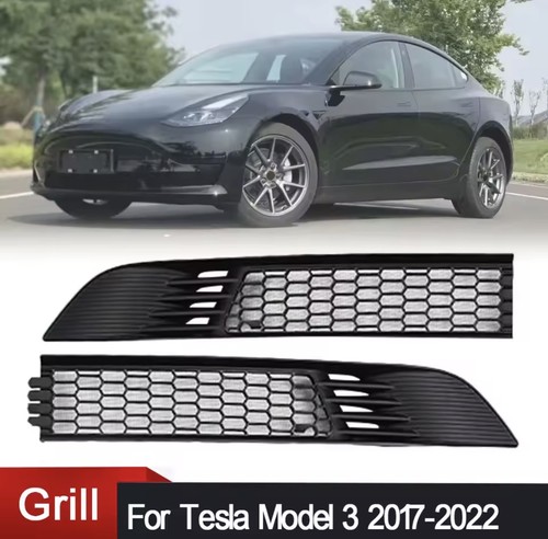 Tesla model front bumper - tesla, 3