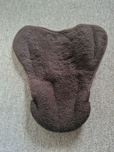 Aerborn brown fleece saddle - brown,