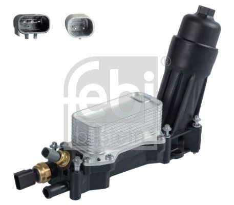 Oil filter housing - , gasket