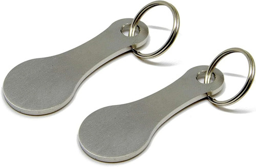 2pc aluminum shopping - aluminum,