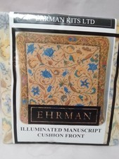 Ehrman Needlepoint Tapestry Kit ~ Illuminated Manuscript Cushion Front ~ BNIB