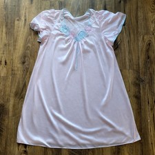 Vintage 1XL Pink Floral Midi