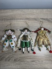 Harlequin Pierrot Porcelain