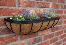 Garden window box wall metal - box,