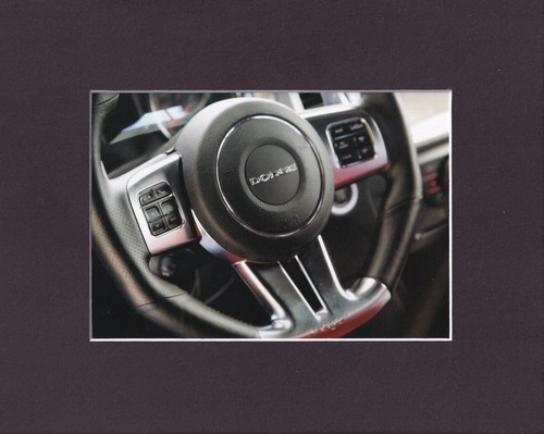 8x10 matted print - matted, car