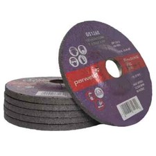 5" Grinding Discs 125 x 6mm Angle Grinder Discs for Metal (Box of 25) Parweld