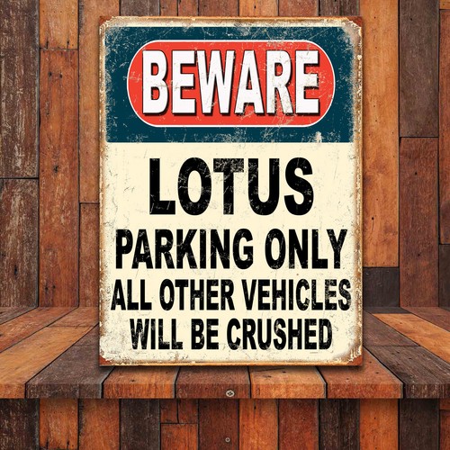 Funny beware lotus parking - beware,