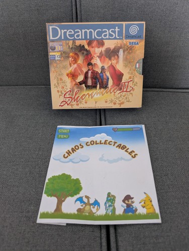 Sega dreamcast shenmue - sega,