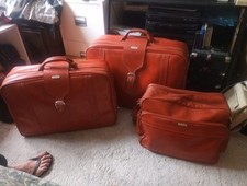 3 pieces vintage samsonite luggage set