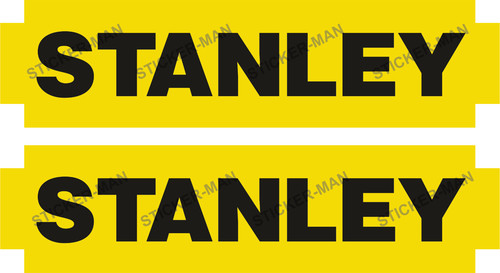 Stanley stickers car van - stanley,