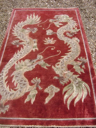 Antique oriental chinese plush - oriental,