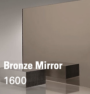 Circle coloured mirror - coloured, acrylic