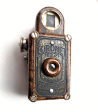 Rare Brown Coronet MIDGET Mini-Camera, CORONET Co. Birmingham, incl free postage