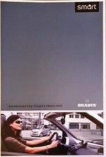 Smart City Coupe & Cabrio Brabus Accessories Brochure 2003 fr