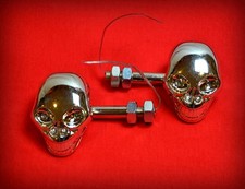 1 Pair Turn Signal Skull