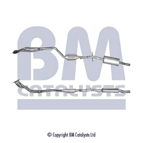 Catalytic converter fit kit - catalytic, +
