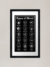 Types of Metal Framed Art