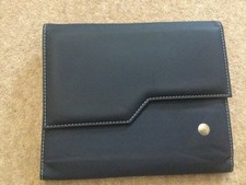 GENUINE BMW ALPINA LEATHER WALLET FOR OWNERS MANUAL HANDBOOKS E.T.C FAST POST