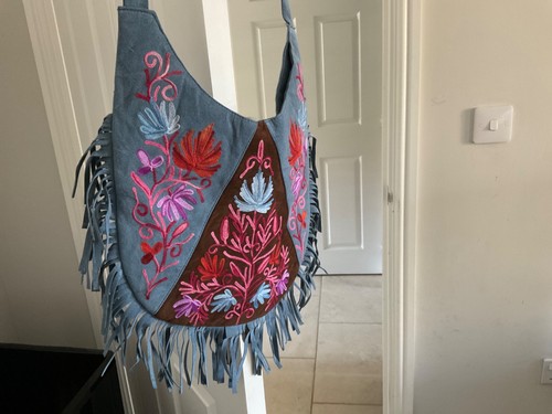 Ladies boho style - , fringed