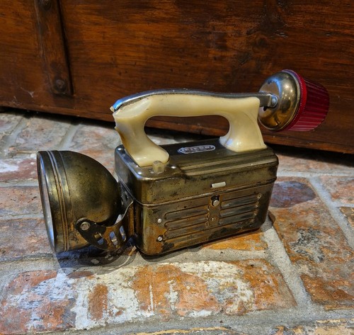 Vintage ash flash - flash, brass-plated