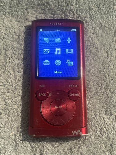 Sony walkman nwz - red, 4gb