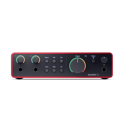 Focusrite scarlett 2i2 4th gen - scarlett,