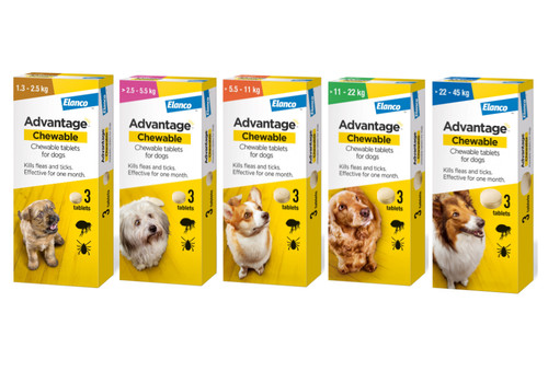 Chewable tablets for - tablets, dog