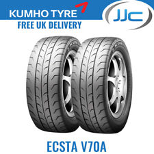 2 x 175/60/13 Kumho Ecsta V70A Soft Compound Track Day/Rally Tyres - 1756013