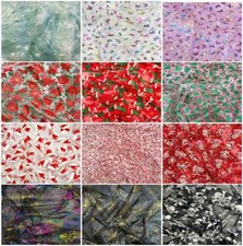 Organza Patterned Fabric Rolls