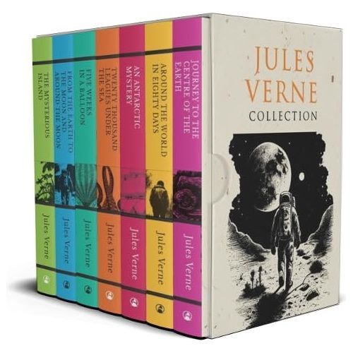 Jules verne books set - 7,