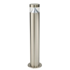 Saxby Pyramid Stainless Steel Outdoor Garden Patio LED Bollard Post Light IP44