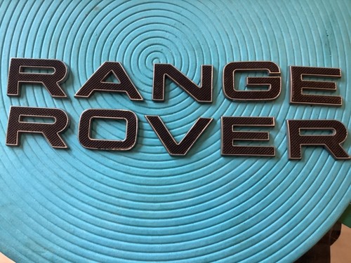 Range rover 30mm badge - range,