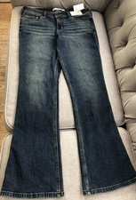 Hollister Low Rise Dark Wash