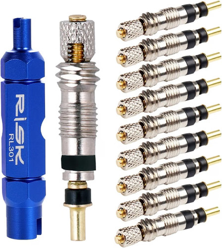 10pcs presta valve - valve, cores
